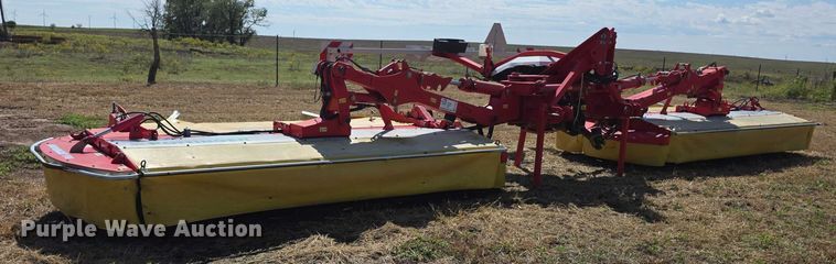 image for item EF3838 (2) 2015 Pottinger Novacat V10 RC and Novacat 351 Alpha-Motion RC disc mowers