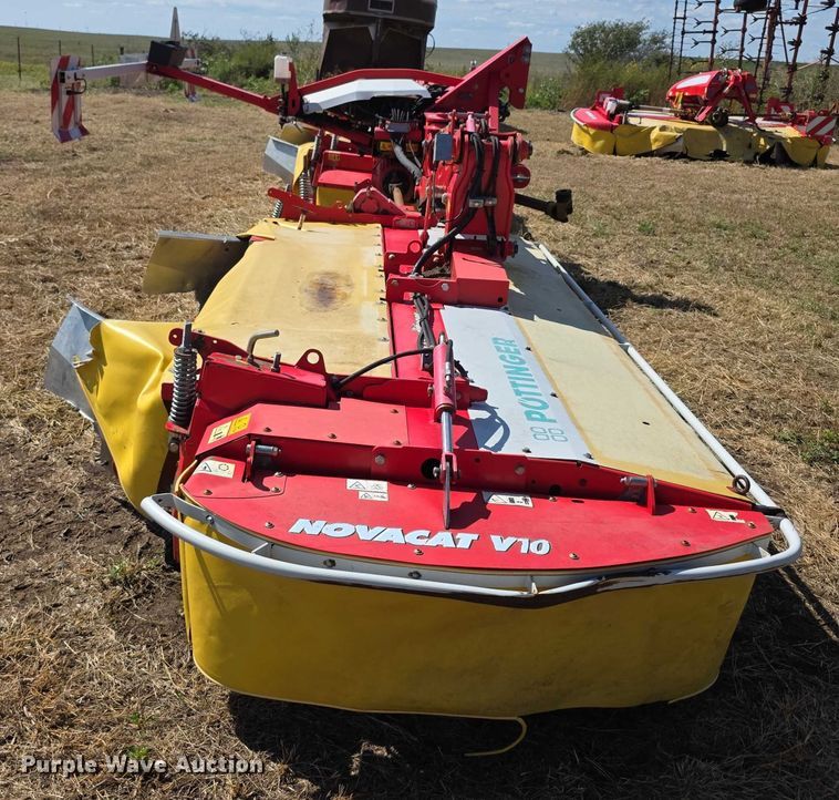 image for item EF3838 (2) 2015 Pottinger Novacat V10 RC and Novacat 351 Alpha-Motion RC disc mowers