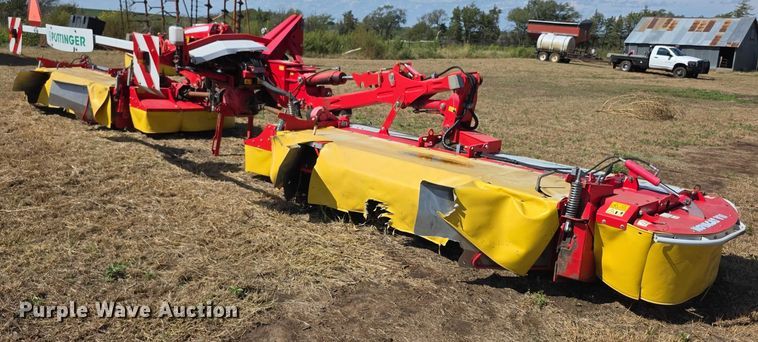 image for item EF3838 (2) 2015 Pottinger Novacat V10 RC and Novacat 351 Alpha-Motion RC disc mowers