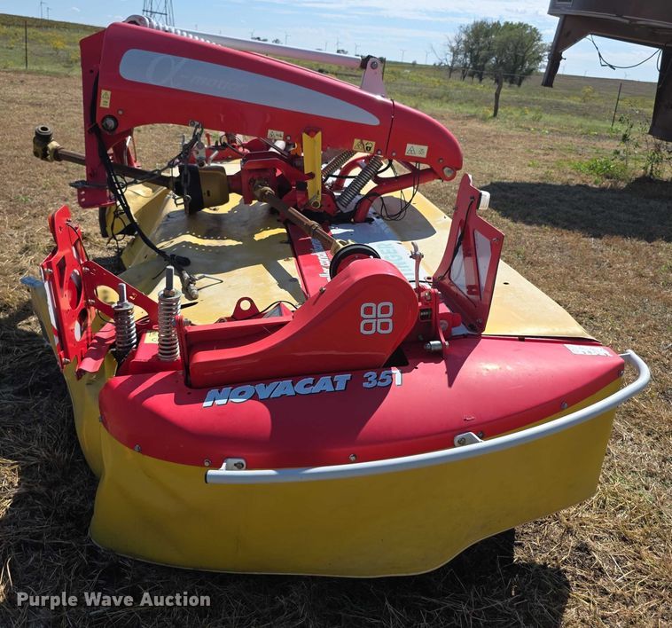 image for item EF3838 (2) 2015 Pottinger Novacat V10 RC and Novacat 351 Alpha-Motion RC disc mowers