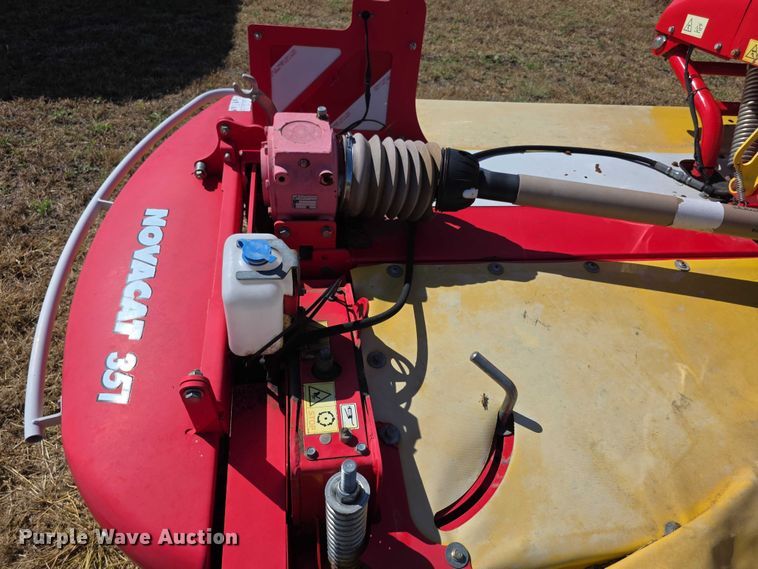 image for item EF3838 (2) 2015 Pottinger Novacat V10 RC and Novacat 351 Alpha-Motion RC disc mowers