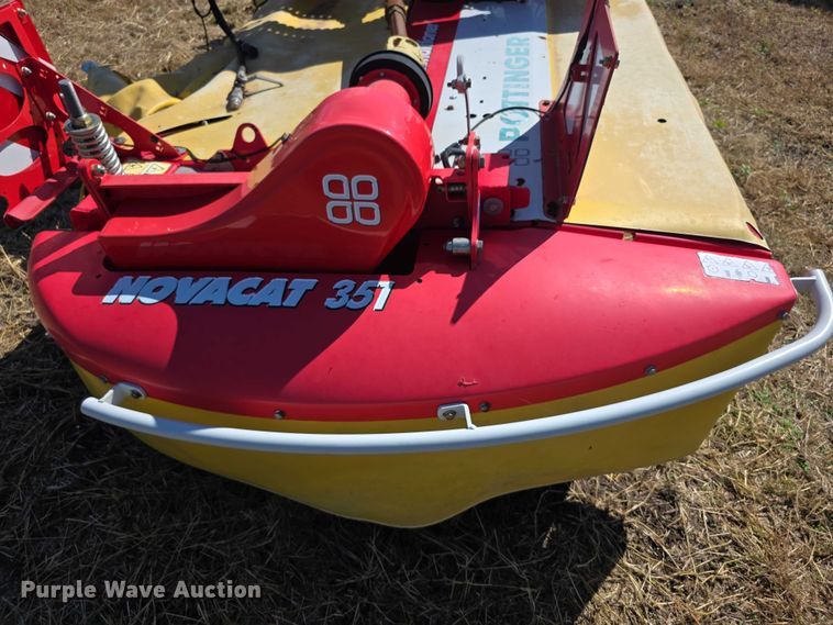 image for item EF3838 (2) 2015 Pottinger Novacat V10 RC and Novacat 351 Alpha-Motion RC disc mowers