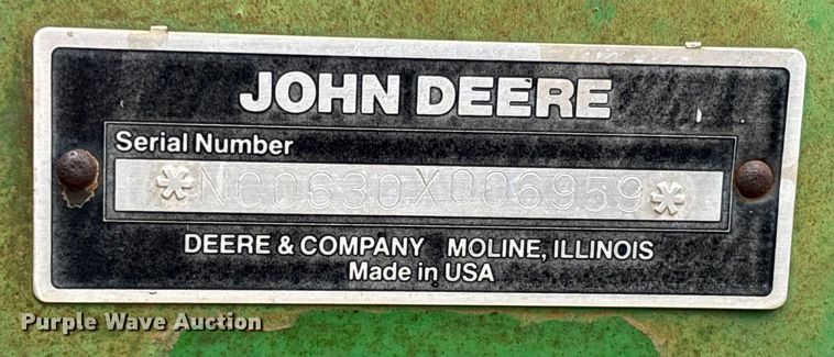 image for item EM8181 John Deere 630 tandem disk