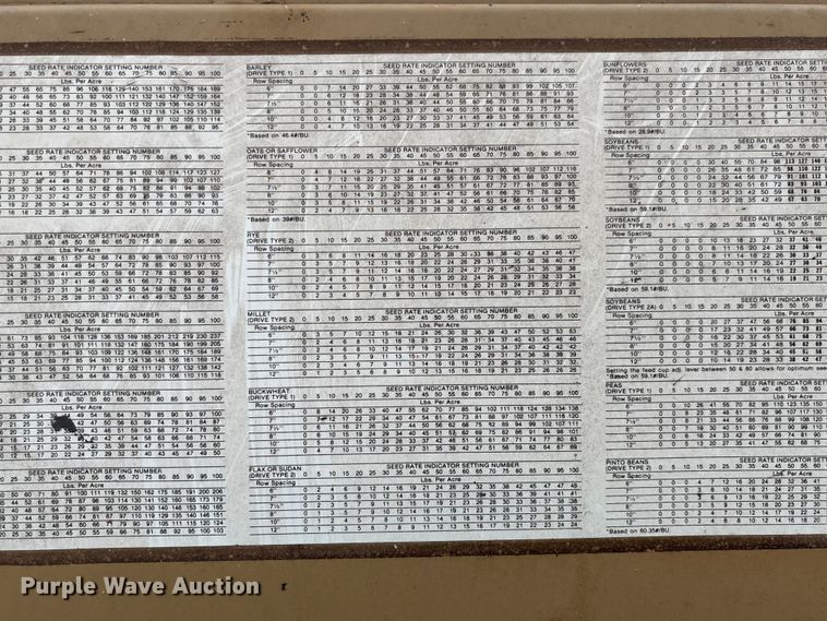 image for item EM8195 Great Plains Solid Stand 30 3SF30-487591 grain drill