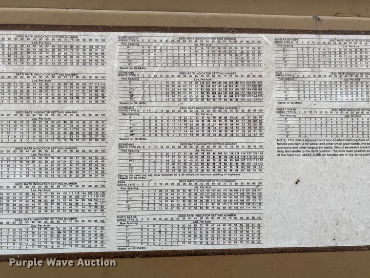 image for item EM8195 Great Plains Solid Stand 30 3SF30-487591 grain drill