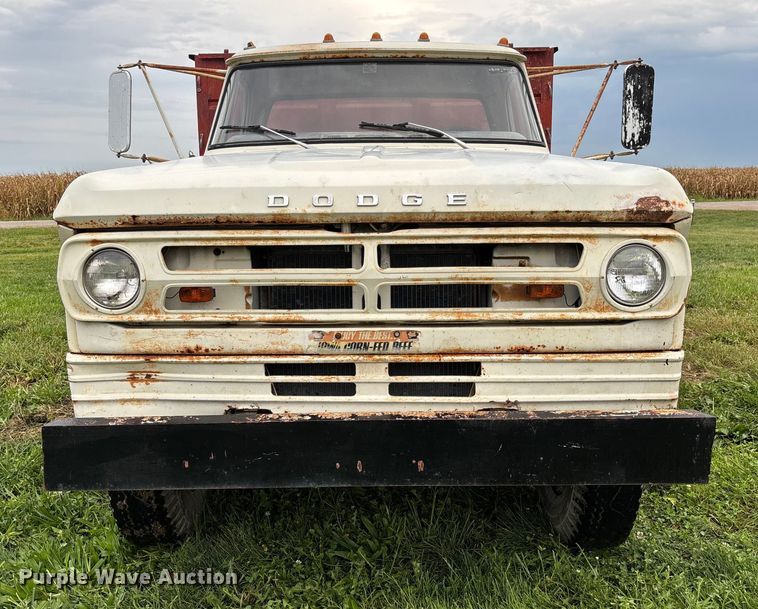 image for item EN7023 1973 Dodge D600 grain truck