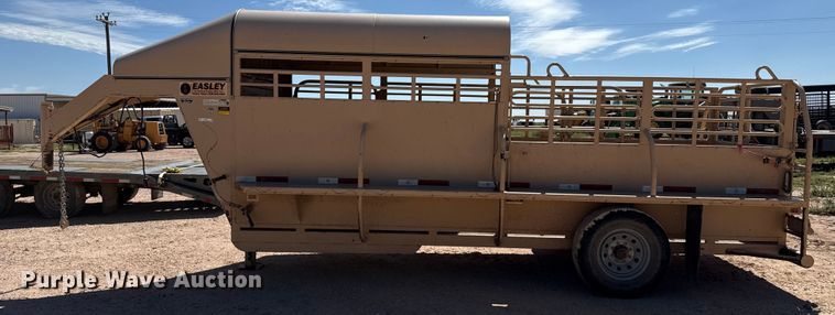 image for item EP0535 2018 Easley 5x16 SAGN/7 livestock trailer