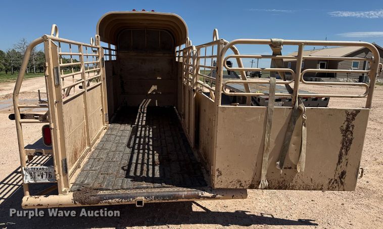 image for item EP0535 2018 Easley 5x16 SAGN/7 livestock trailer