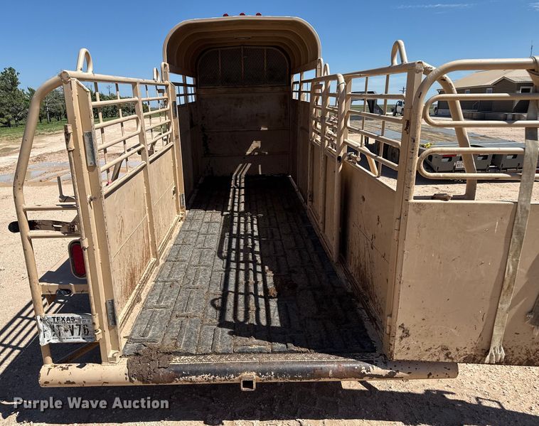 image for item EP0535 2018 Easley 5x16 SAGN/7 livestock trailer