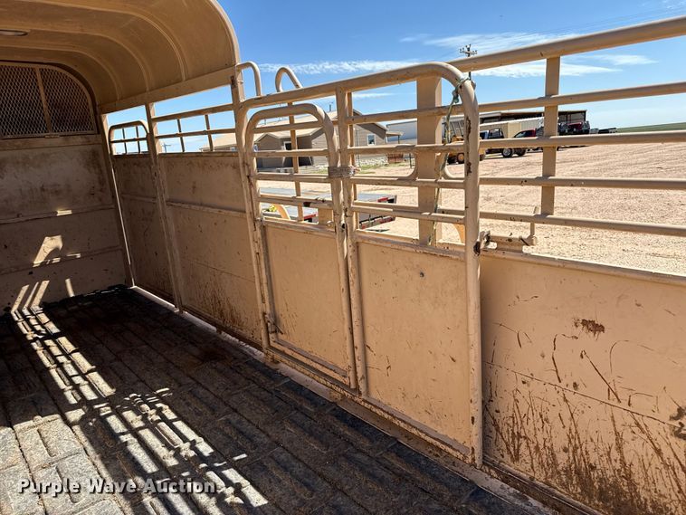 image for item EP0535 2018 Easley 5x16 SAGN/7 livestock trailer