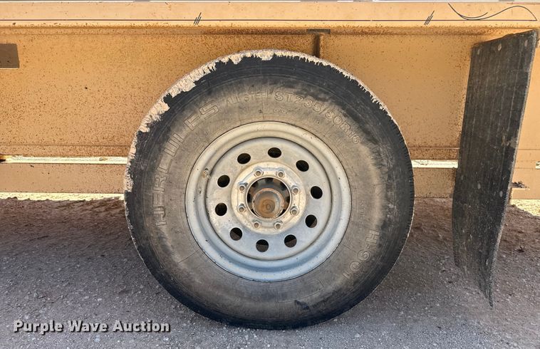 image for item EP0535 2018 Easley 5x16 SAGN/7 livestock trailer