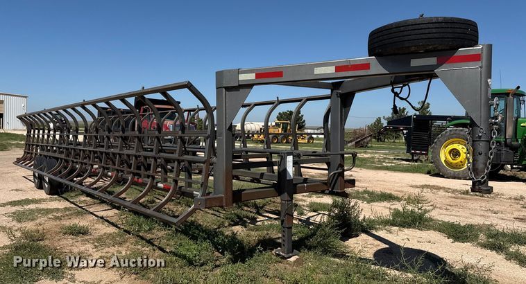 image for item EP0545 2018 Pride of the Prairie hay bale trailer