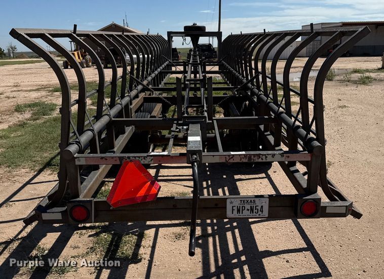 image for item EP0545 2018 Pride of the Prairie hay bale trailer