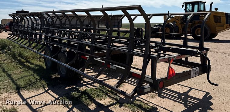 image for item EP0545 2018 Pride of the Prairie hay bale trailer