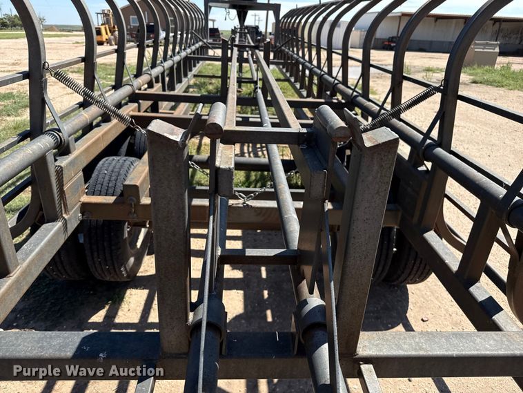 image for item EP0545 2018 Pride of the Prairie hay bale trailer
