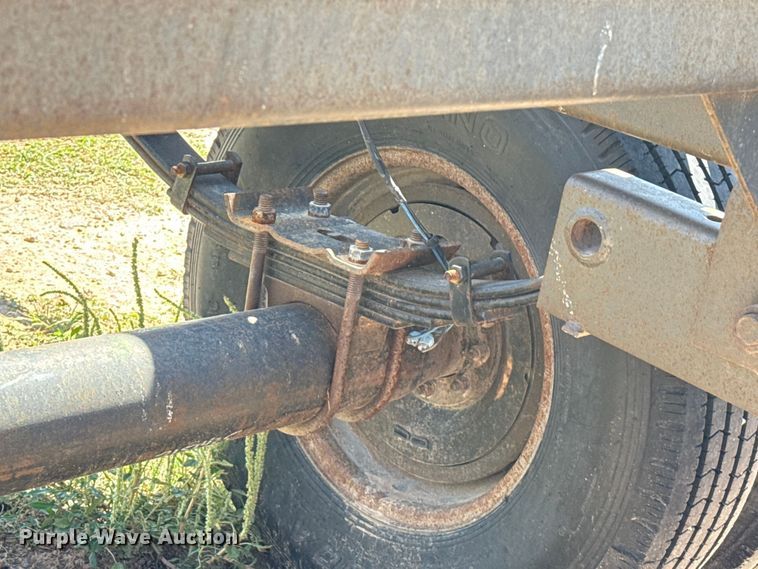 image for item EP0545 2018 Pride of the Prairie hay bale trailer