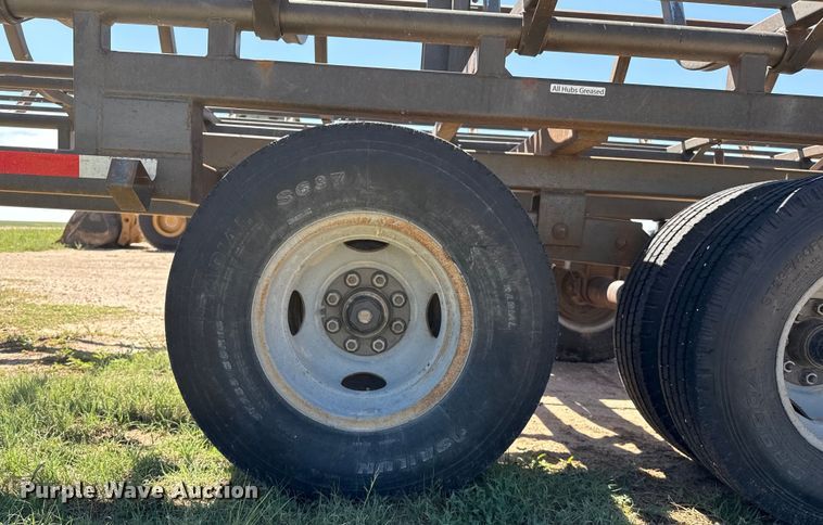 image for item EP0545 2018 Pride of the Prairie hay bale trailer