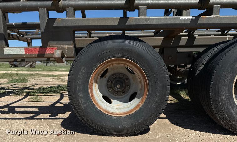 image for item EP0545 2018 Pride of the Prairie hay bale trailer
