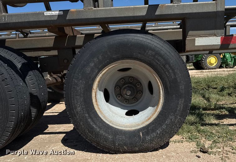 image for item EP0545 2018 Pride of the Prairie hay bale trailer
