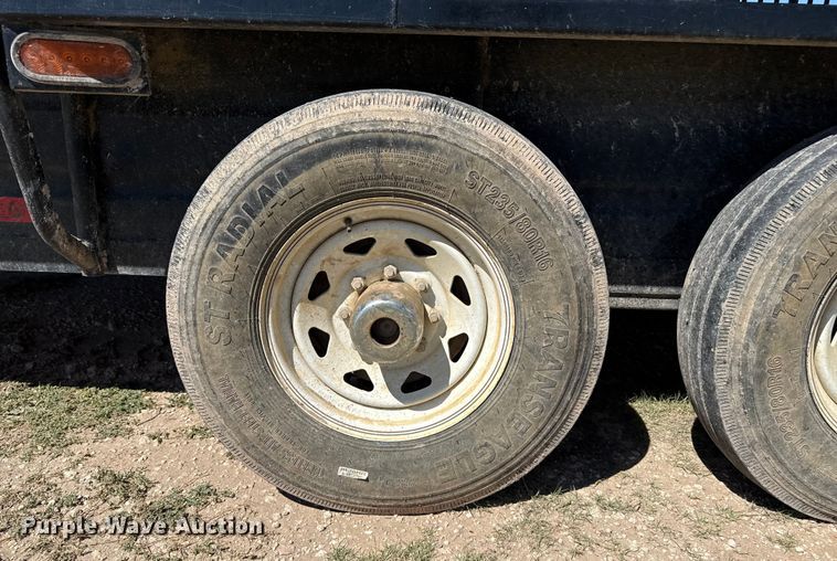 image for item EP0546 2021 Grupo Remolques Del Norte STH6824W14LNR livestock trailer