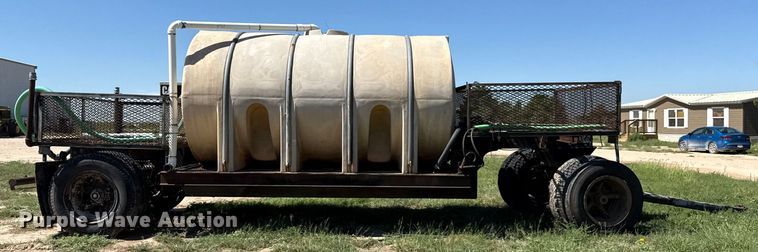 image for item EP0553 Shop built water wagon trailer