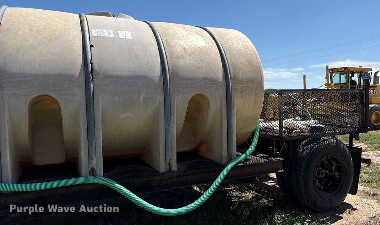 image for item EP0553 Shop built water wagon trailer