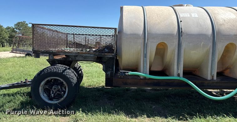 image for item EP0553 Shop built water wagon trailer