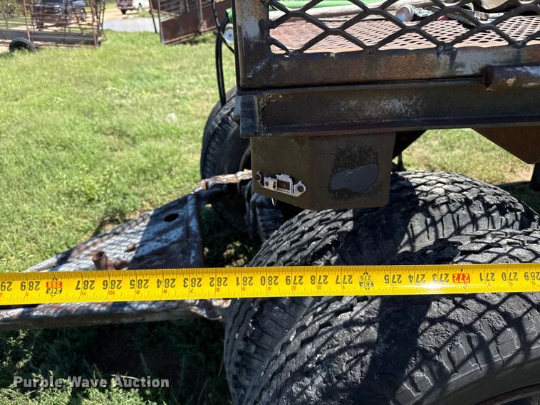 image for item EP0553 Shop built water wagon trailer