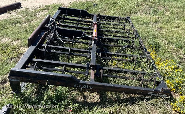 image for item EP0563 Bale Claw XL 5x3 skid steer bale accumulator grapple