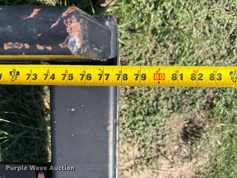 image for item EP0563 Bale Claw XL 5x3 skid steer bale accumulator grapple