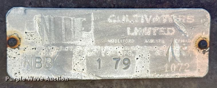 image for item EP0637 1979 Noble sweep plow