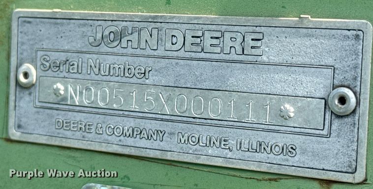 image for item EP0638 John Deere 530 grain drill