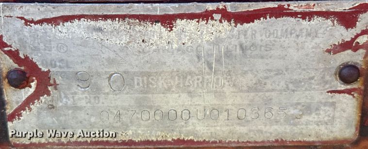 image for item EP0639 International 490 double off-set disk