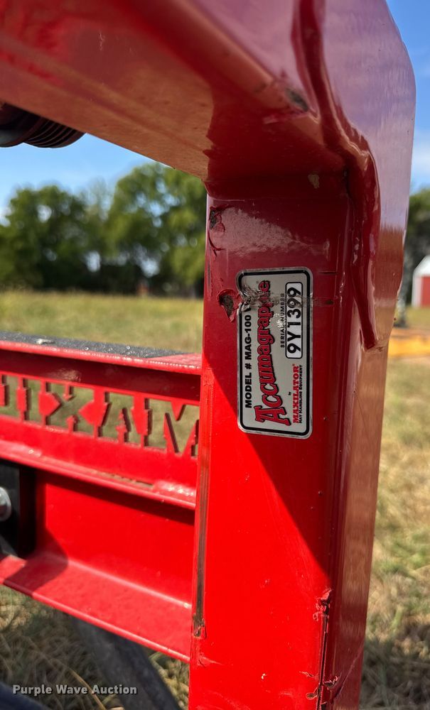 image for item ER0040 Maxilator Accumagrapple MAG-100 skid steer bale accumulator grapple