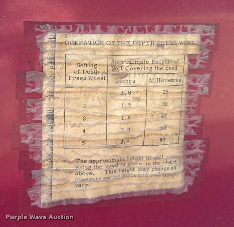 image for item ER0050 International Harvester 5100 grain drill