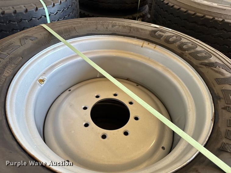 image for item ER2442 Approximately 69 385/65R22.5 tires and wheels