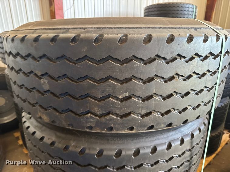 image for item ER2442 Approximately 69 385/65R22.5 tires and wheels