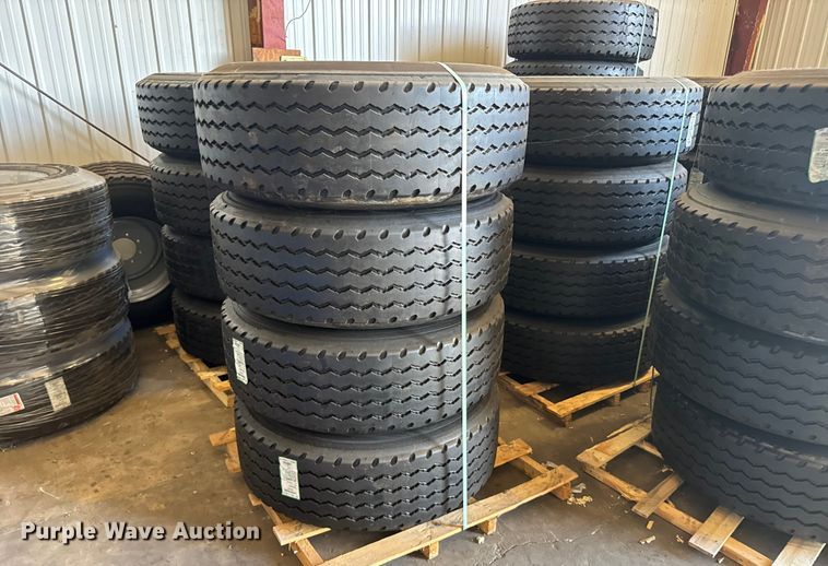 image for item ER2442 Approximately 69 385/65R22.5 tires and wheels
