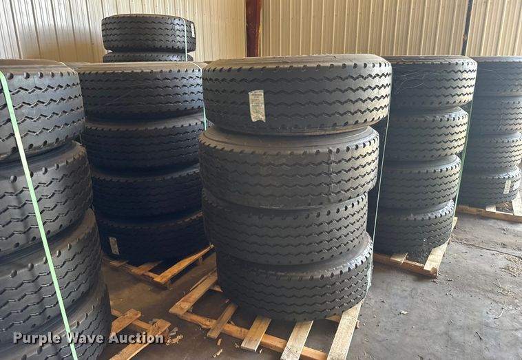 image for item ER2442 Approximately 69 385/65R22.5 tires and wheels