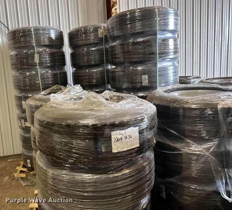 image for item ER2443  Approximately 53 385/65R22.5 tires and wheels