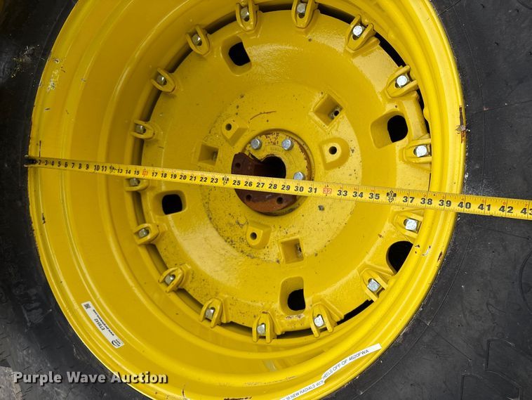 image for item ET8542 (2) Firestone SAT II 23 20.8-38 tires and wheels