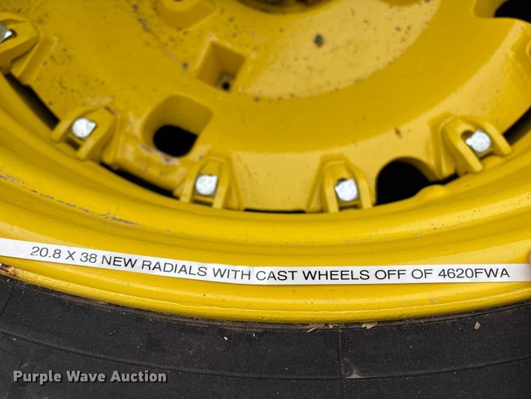 image for item ET8542 (2) Firestone SAT II 23 20.8-38 tires and wheels