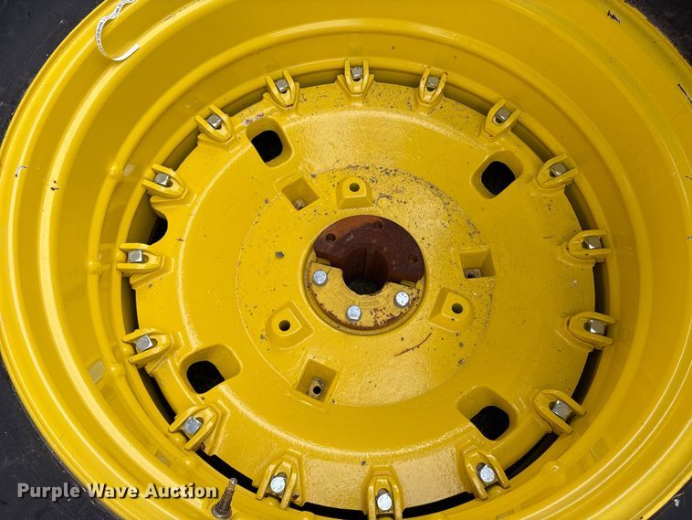 image for item ET8542 (2) Firestone SAT II 23 20.8-38 tires and wheels