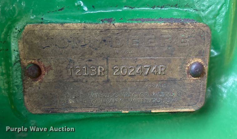 image for item ET8544 1969 John Deere 4020 Diesel tractor