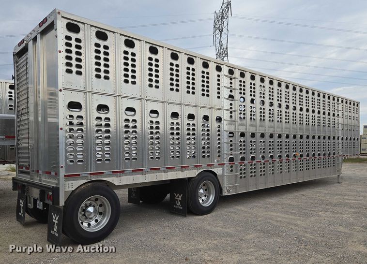 image for item EU3697 2021 Wilson PSDCL-402 livestock trailer