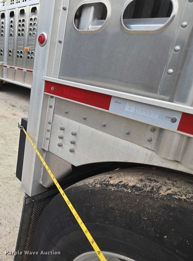 image for item EU3697 2021 Wilson PSDCL-402 livestock trailer