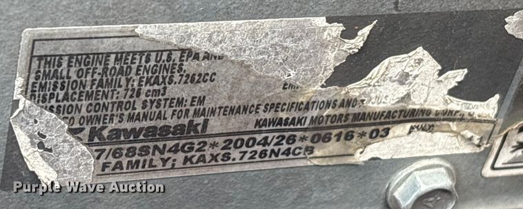 image for item EU7011 Encore Caliber ZTR lawn mower