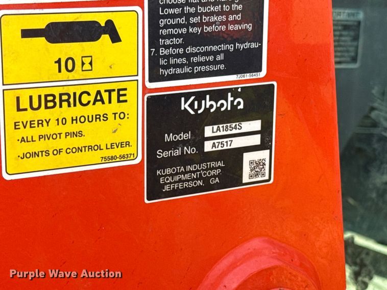 image for item GH9341 2020 Kubota M5-111D MFWD tractor