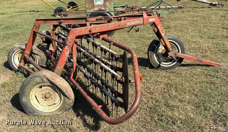 image for item GH9350 Hesston 3900 hay rake