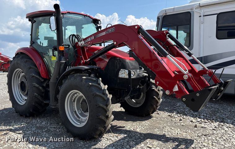 image for item YA1093 2024 Case IH Farmall 100C MFWD tractor